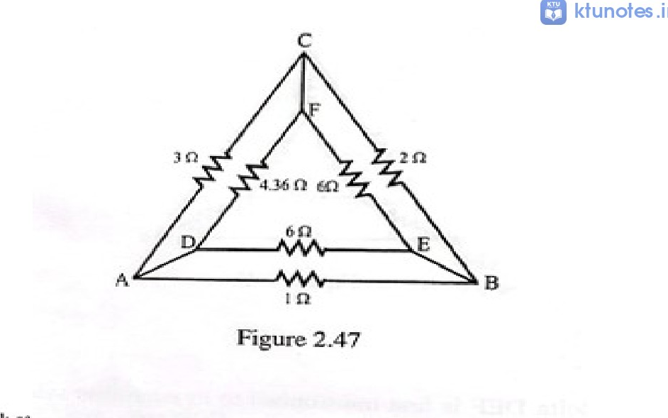 Circuit diagram for Figure 2.47